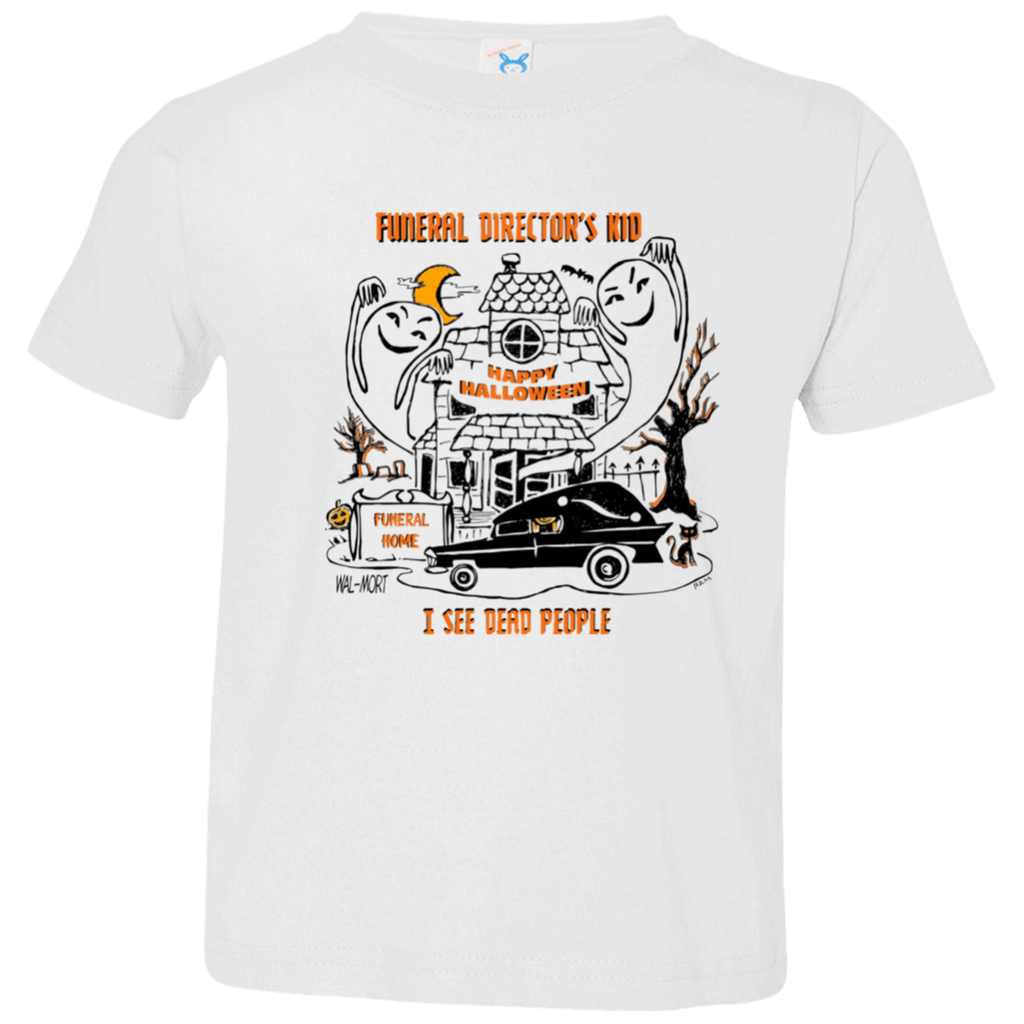 Funeral Director's Kid Halloween Toddler T-Shirt