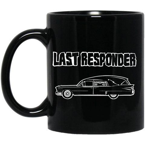 Last Responder Mug-Hearse Black