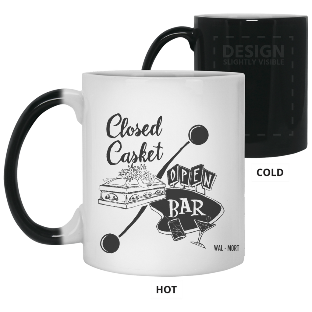 Closed Casket Open Bar Color Changing Mug