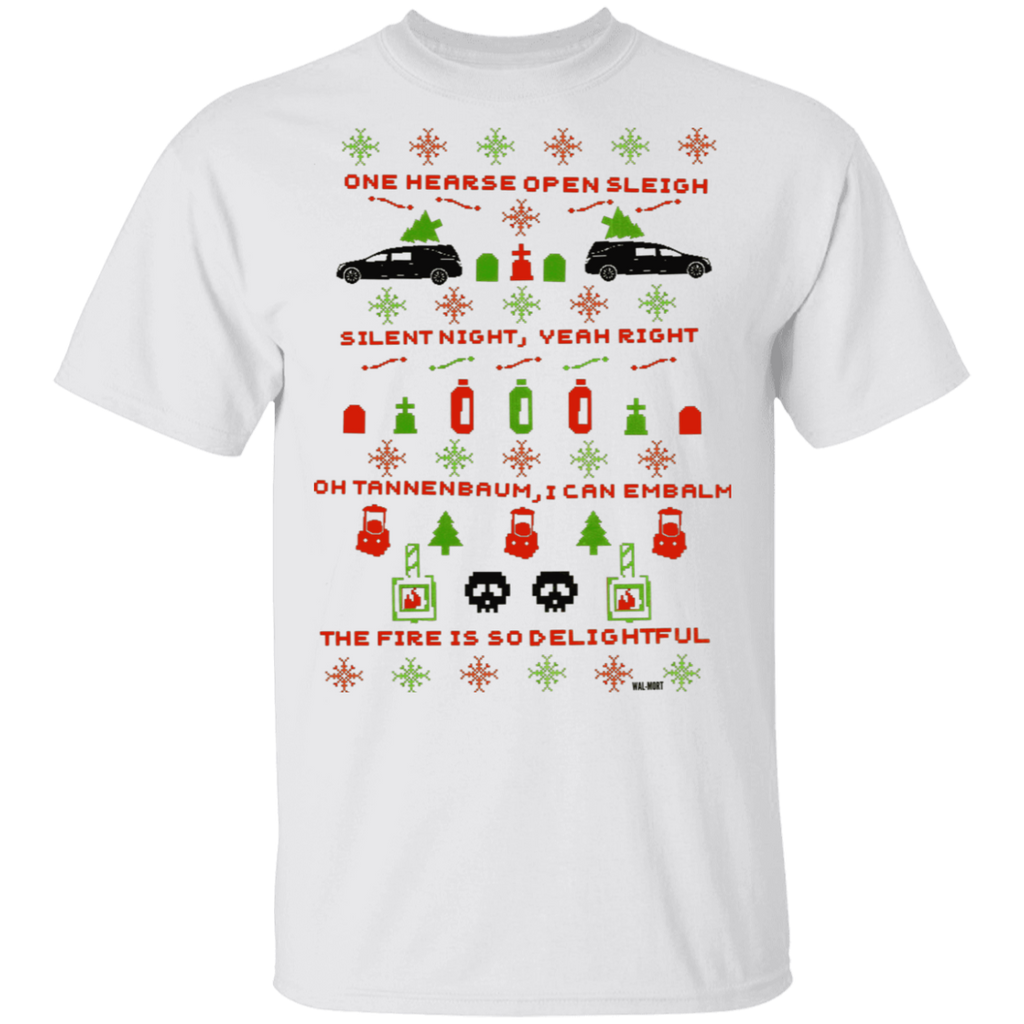 Funeral Home "Ugly Christmas Sweater" T-Shirt
